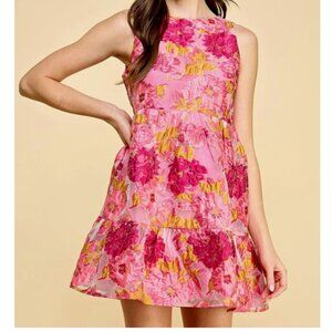 TCEC Botique style sleeveless mini cokctail dress